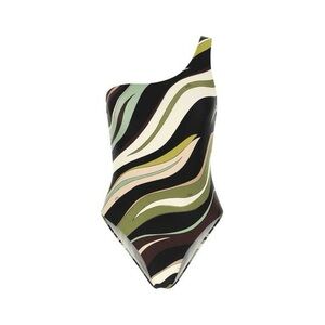 One-Shoulder Multicolor Swimsuit